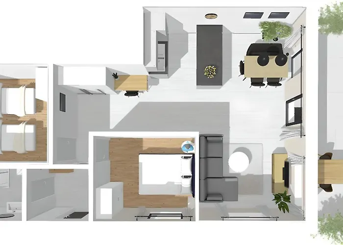 Waldblick - Neubau - Self-check-in - Kein Verkehr - Am Wald - Parkplaetze Vor Tuer - Or Double Appartement *